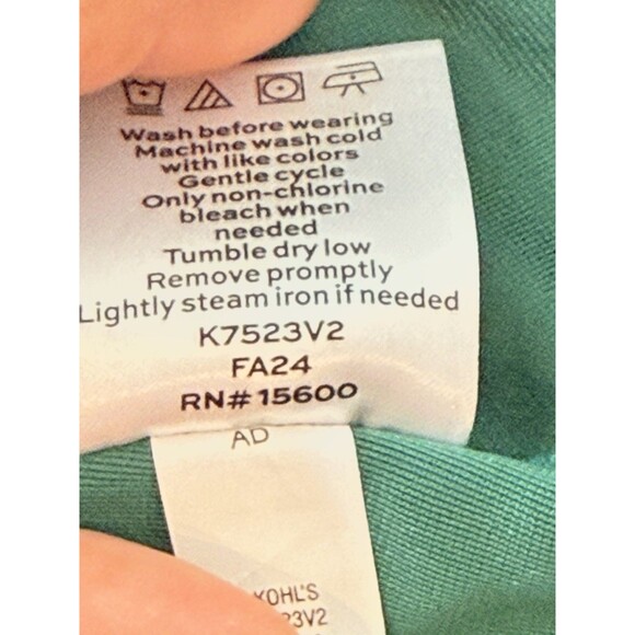 NEW Draper James Green Velvet Wrap Dress Size XL Short  Sleeve - Picture 10 of 15